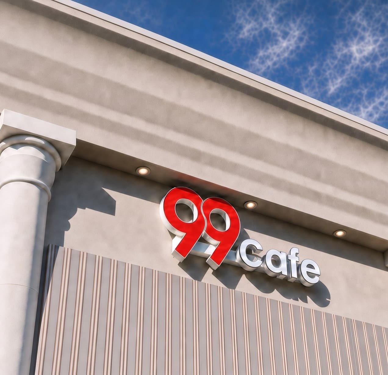 99cafe flagship storefront